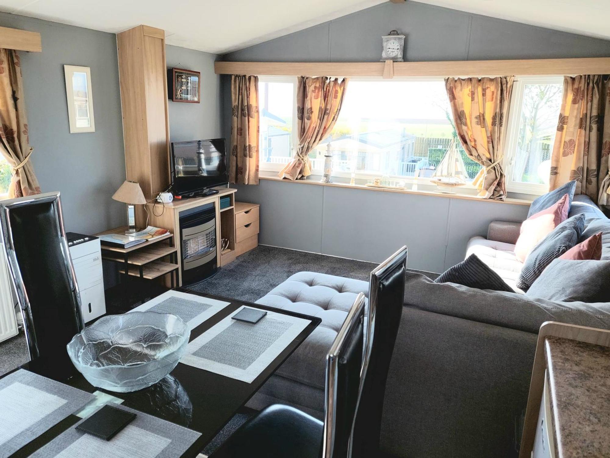 Wright Choice Caravan Rental 5 Lunan View St Cyrus Caravan Park Saint Cyrus Exteriör bild