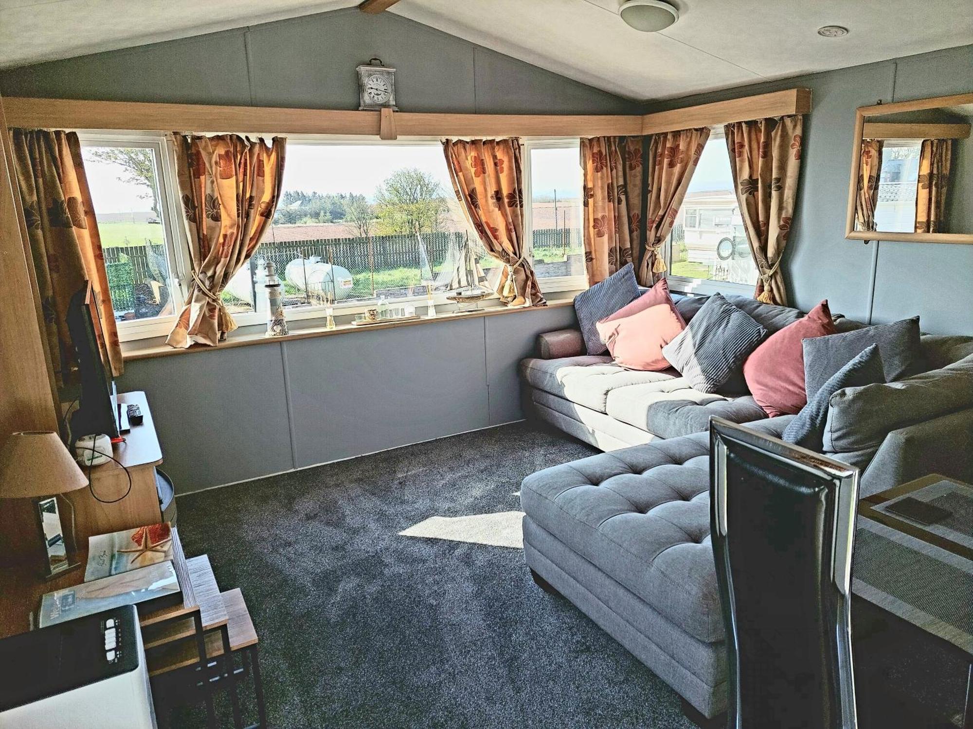 Wright Choice Caravan Rental 5 Lunan View St Cyrus Caravan Park Saint Cyrus Exteriör bild